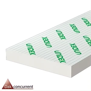 Unidek Dijkotop MG 150 afschotisolatie 10 mm.isolatie.isolatieplaat.eps.bouwplaten.tempex platen